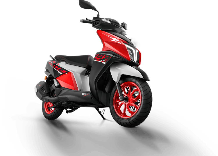 TVS NTORQ 125 Race XP Red Edition scooter(bikes).only booking.